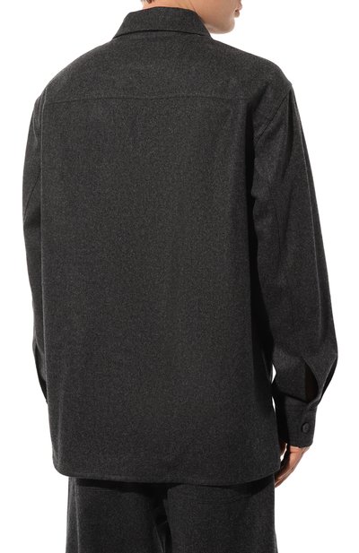 Шерстяная рубашка JIL SANDER, арт. J47DL0131/J40119, фото 4