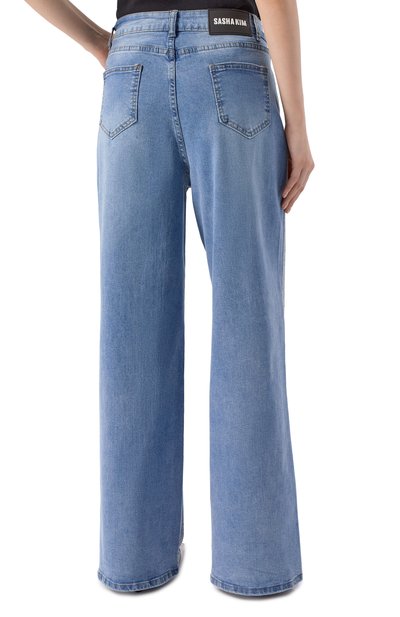 Джинсы с отделкой стразами SASHA KIM, арт. УТ-00001793, фото 4