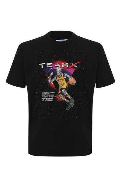 Хлопковая футболка  JUST DON, арт. TSRR_BLK, фото 1