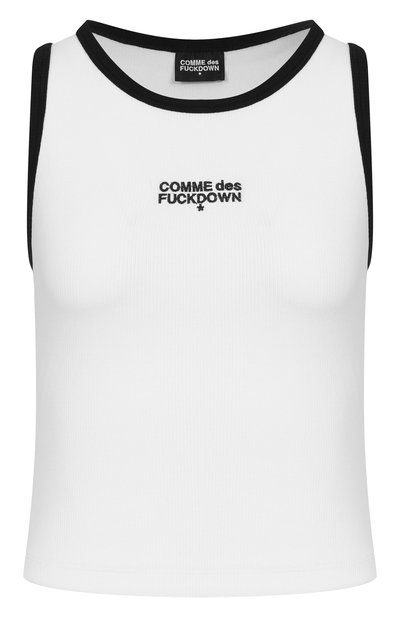 Женская хлопковый топ COMME DES FUCKDOWN, арт. CFABW01598