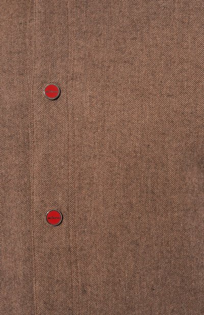 Хлопковая рубашка KITON коричневого цвета по цене 85700 руб., арт. UMCMARH0906109, фото 5 Хлопковая рубашка KITON, арт. UMCMARH0906109, фото 5