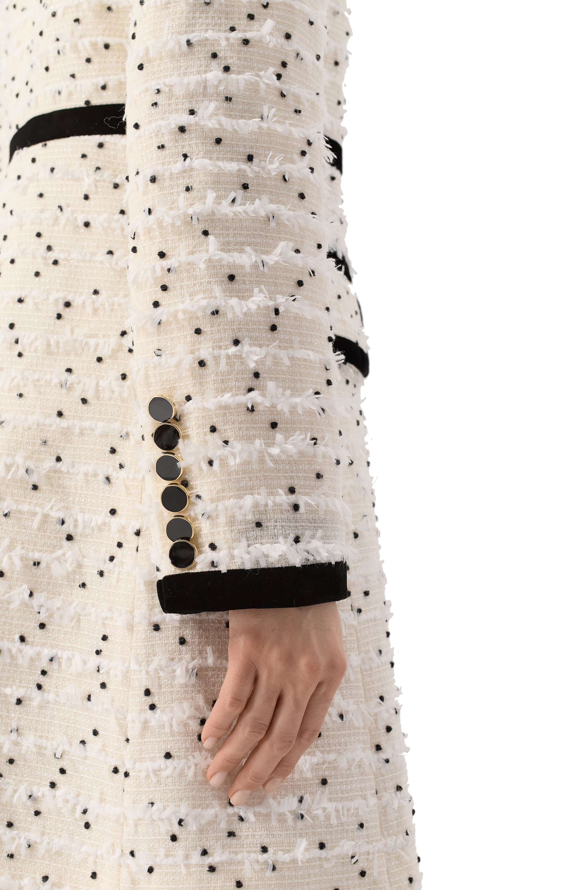 Твидовое пальто NINA RICCI, арт. 25PCMA013/W00357, фото 5