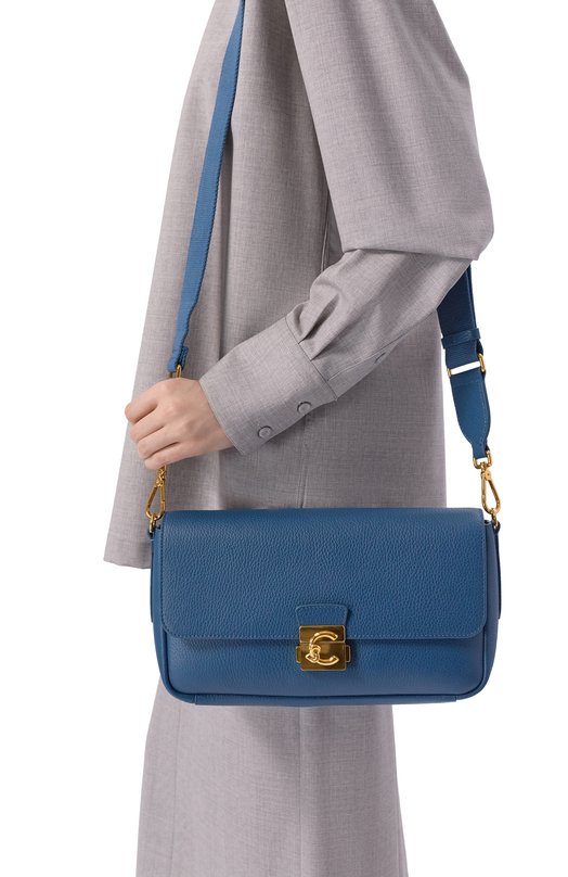 Сумка C- Me Lock Coccinelle E1 U4K 12 01 01 Синий  E1 U4K 12 01 01 Фото 2