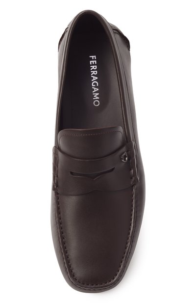 Кожаные мокасины gancini FERRAGAMO, арт. 02A688/789, фото 5