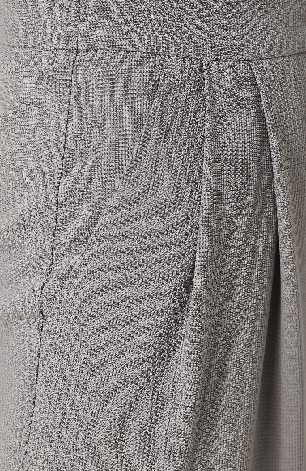 Однотонные шерстяные брюки с защипами GIORGIO ARMANI, арт. WAP57T/WA527, фото 5