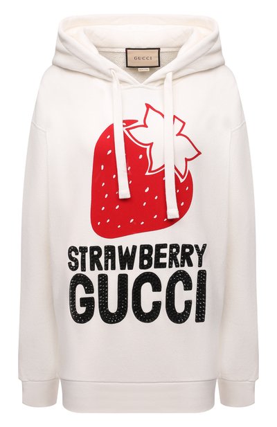 Женский хлопковое худи GUCCI, арт. 615061/XJD1B
