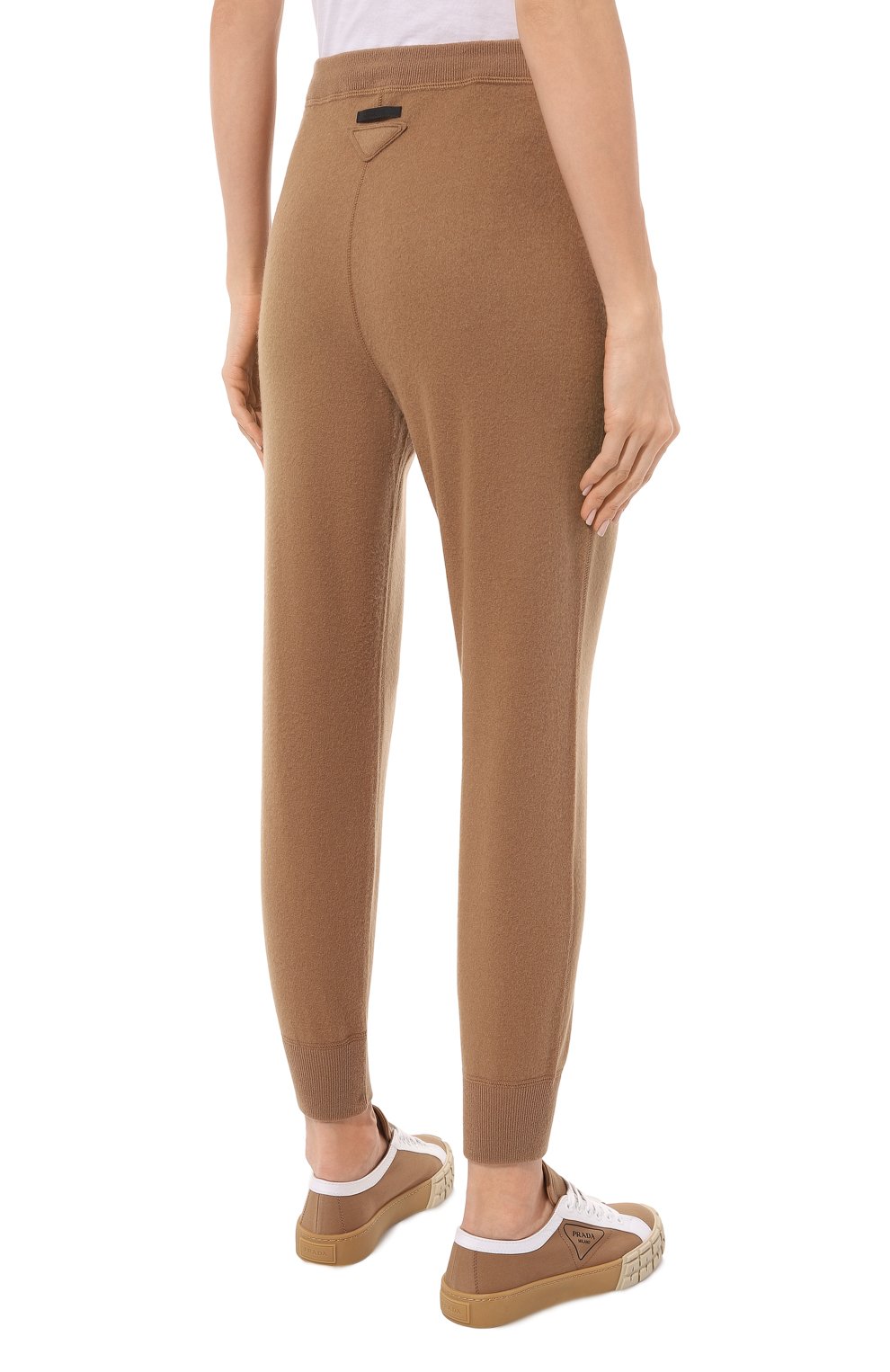 Джоггеры из шерсти и кашемира PRADA, арт. 32126-1ZCF-F0040-212, фото 4