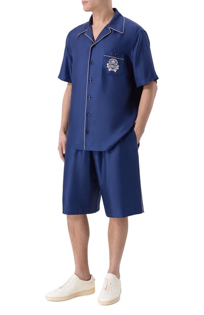 Шелковая рубашка DOLCE & GABBANA, арт. G5KS3Z/GK254, фото 2