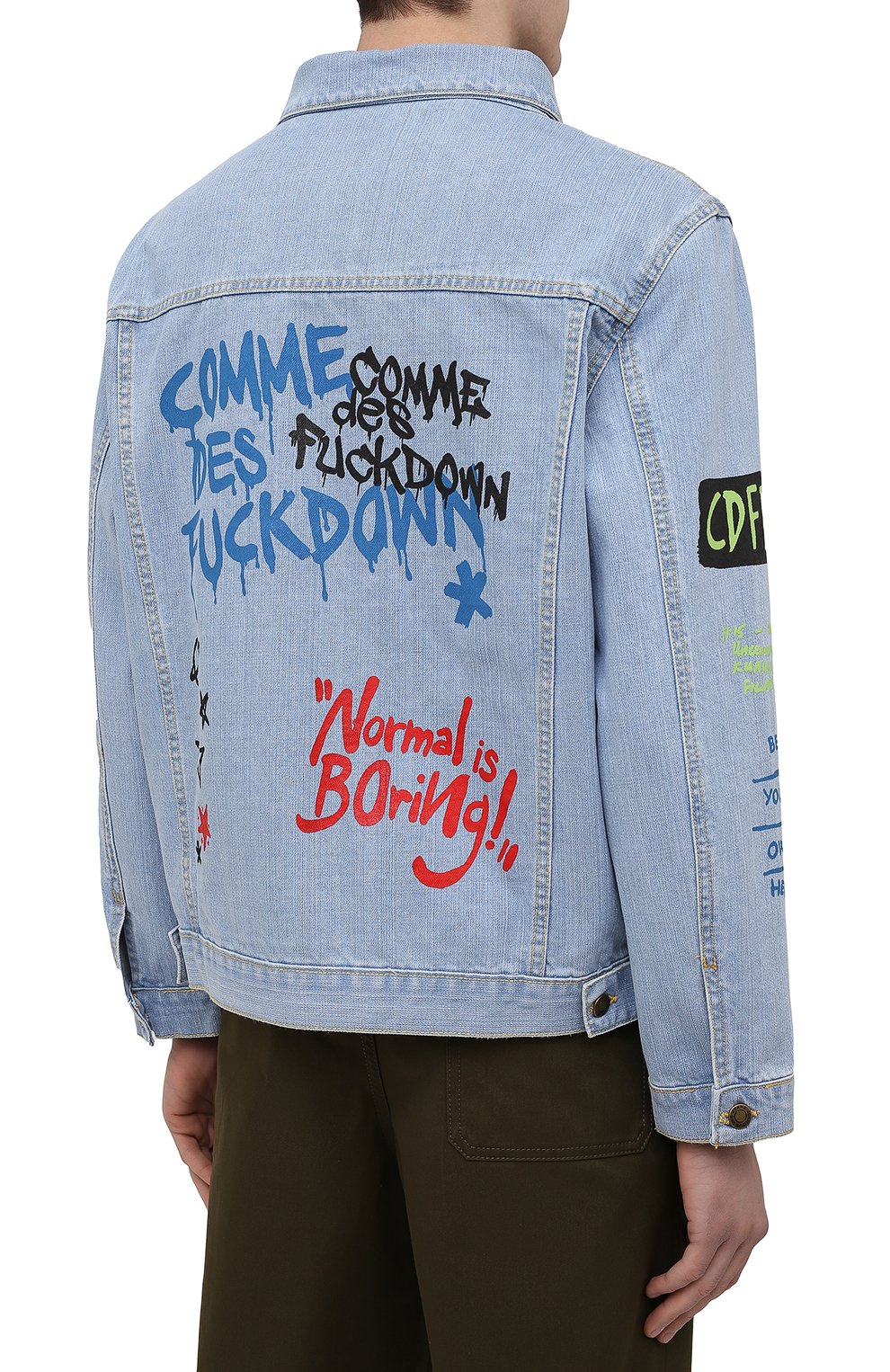 Джинсовая куртка COMME DES FUCKDOWN, арт. CDFU1176, фото 4