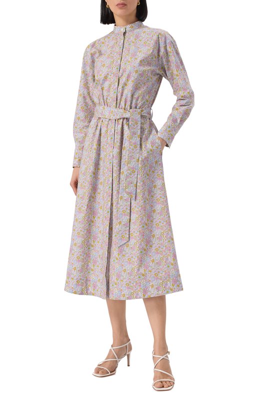 Хлопковое платье Noble&Brulee NB106/250523/6747 Розовый  NB106/250523/6747 Фото 3