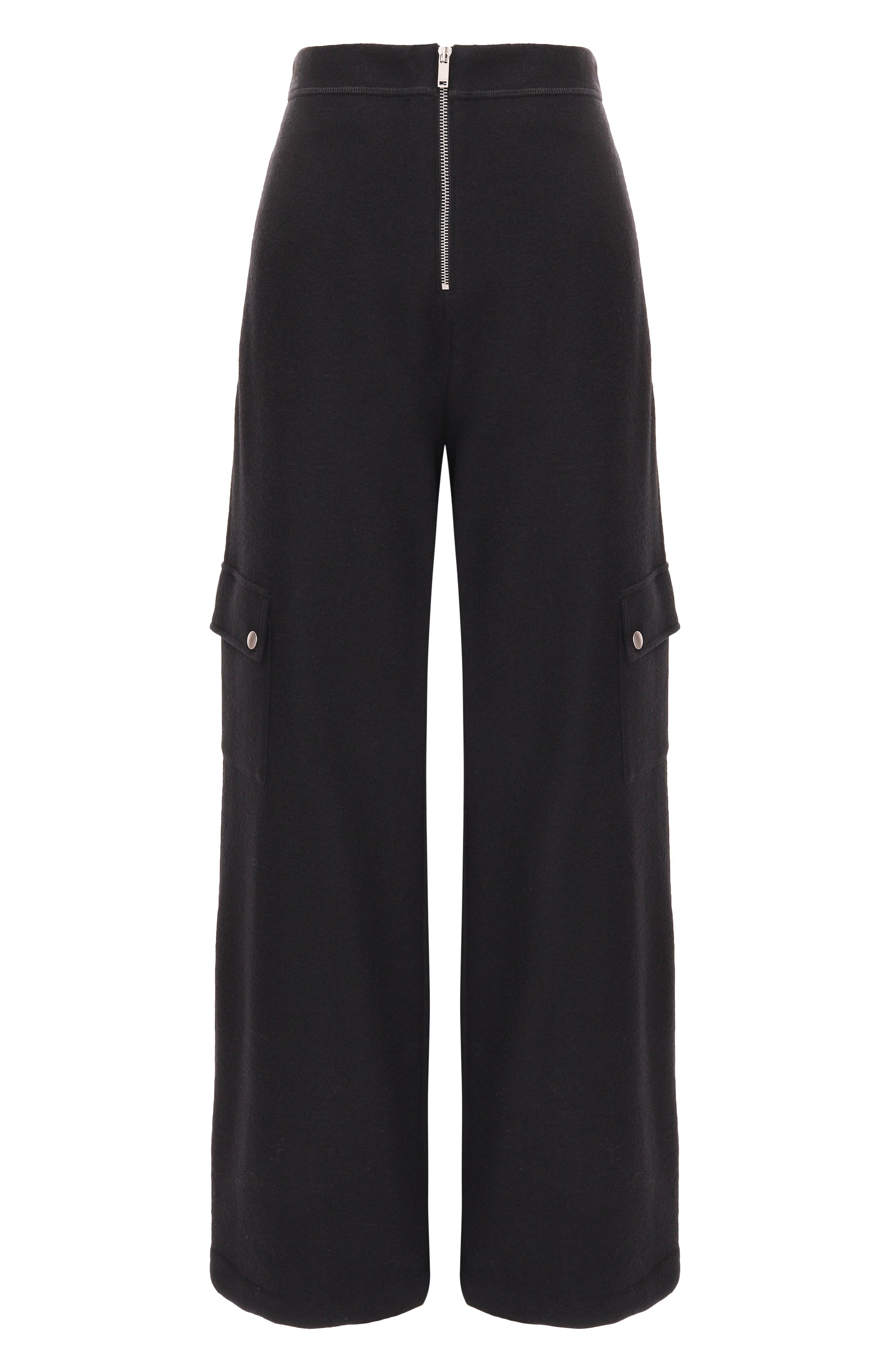 Шерстяные брюки-карго JIL SANDER черного цвета по цене 155500 руб., арт. J40KA0283/J41423, фото 1 Шерстяные брюки-карго JIL SANDER, арт. J40KA0283/J41423, фото 1