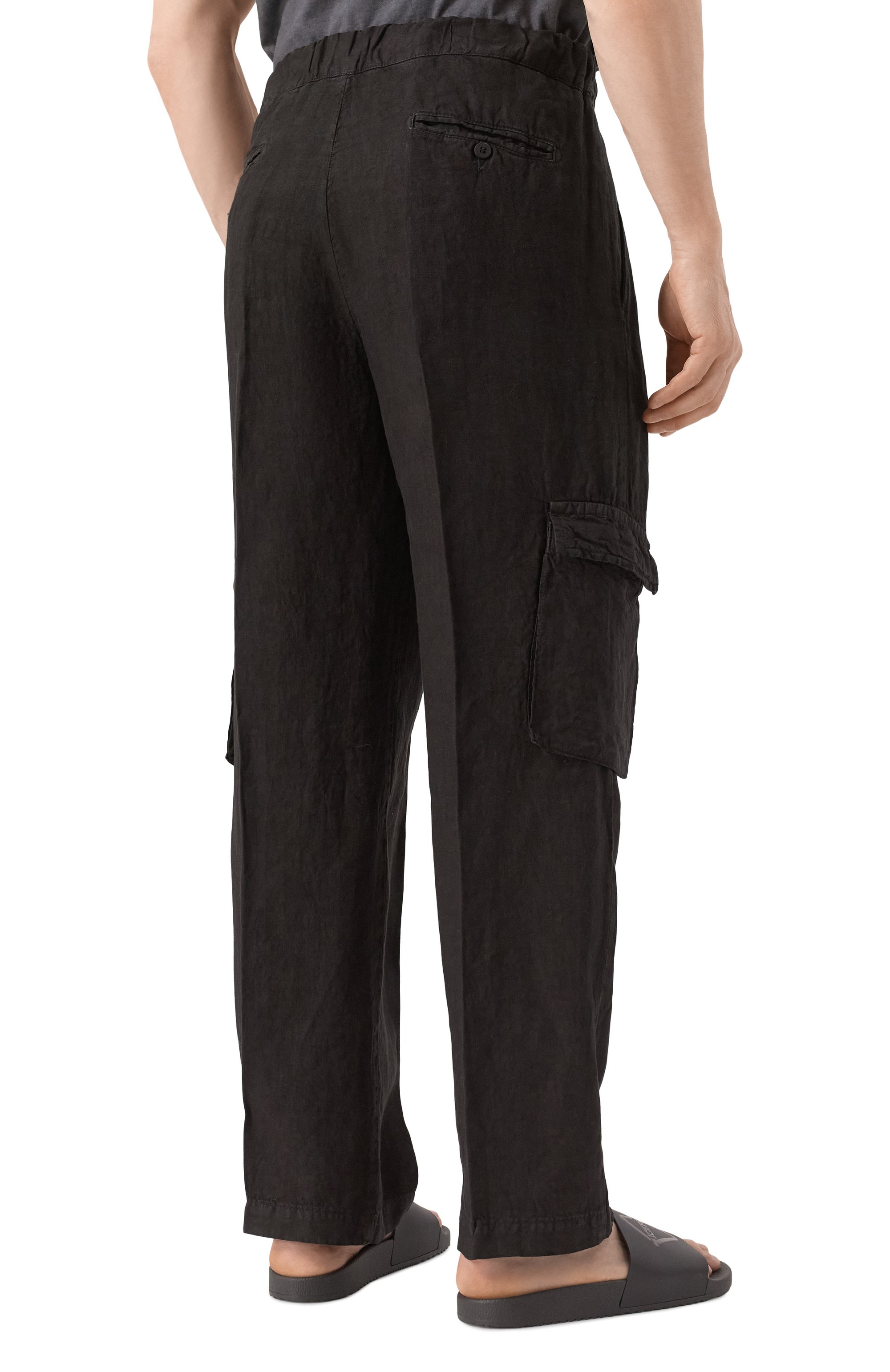 Льняные брюки-карго INLINUM, арт. CARG011, фото 4