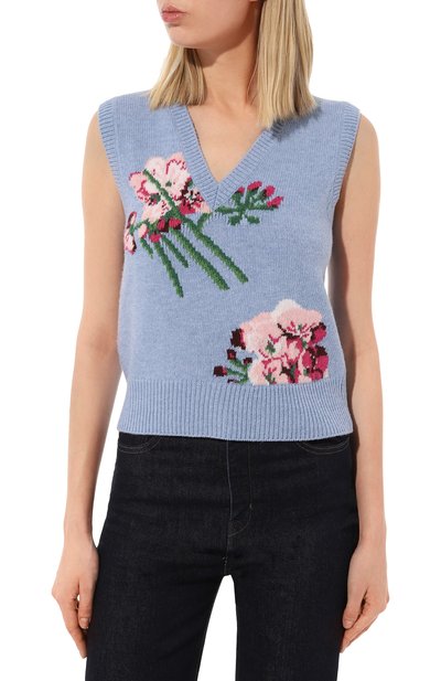 Шерстяной жилет GUCCI, арт. 663926 X1274, фото 3