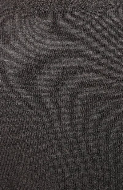 Шерстяной свитер BOTTEGA VENETA серого цвета по цене 95700 руб., арт. 648380/V0AM0, фото 5 Шерстяной свитер BOTTEGA VENETA, арт. 648380/V0AM0, фото 5