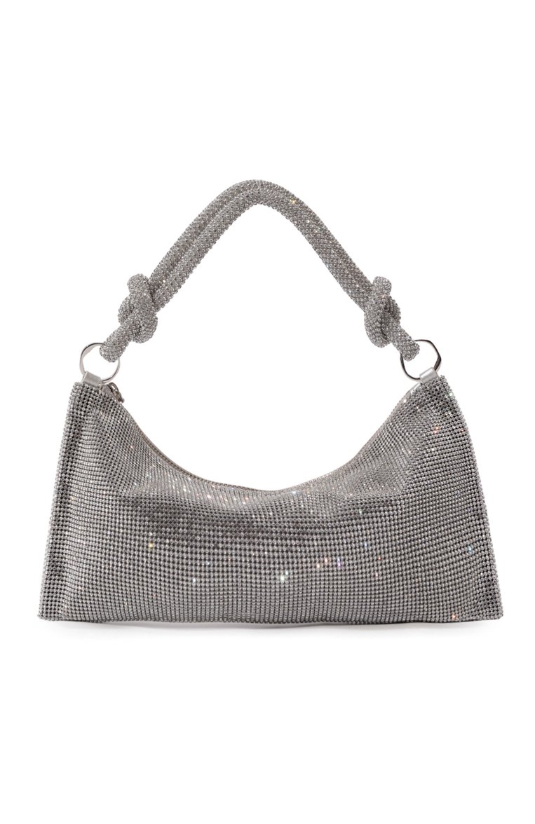 Женская сумка hera nano CULT GAIA серебряного цвета, арт. SH2086MS | Фото 6 (Сумки-технические: Сумки top-handle; Материал сплава: �Проставлено; Драгоценные камни: Проставлено; Материал: Экокожа)