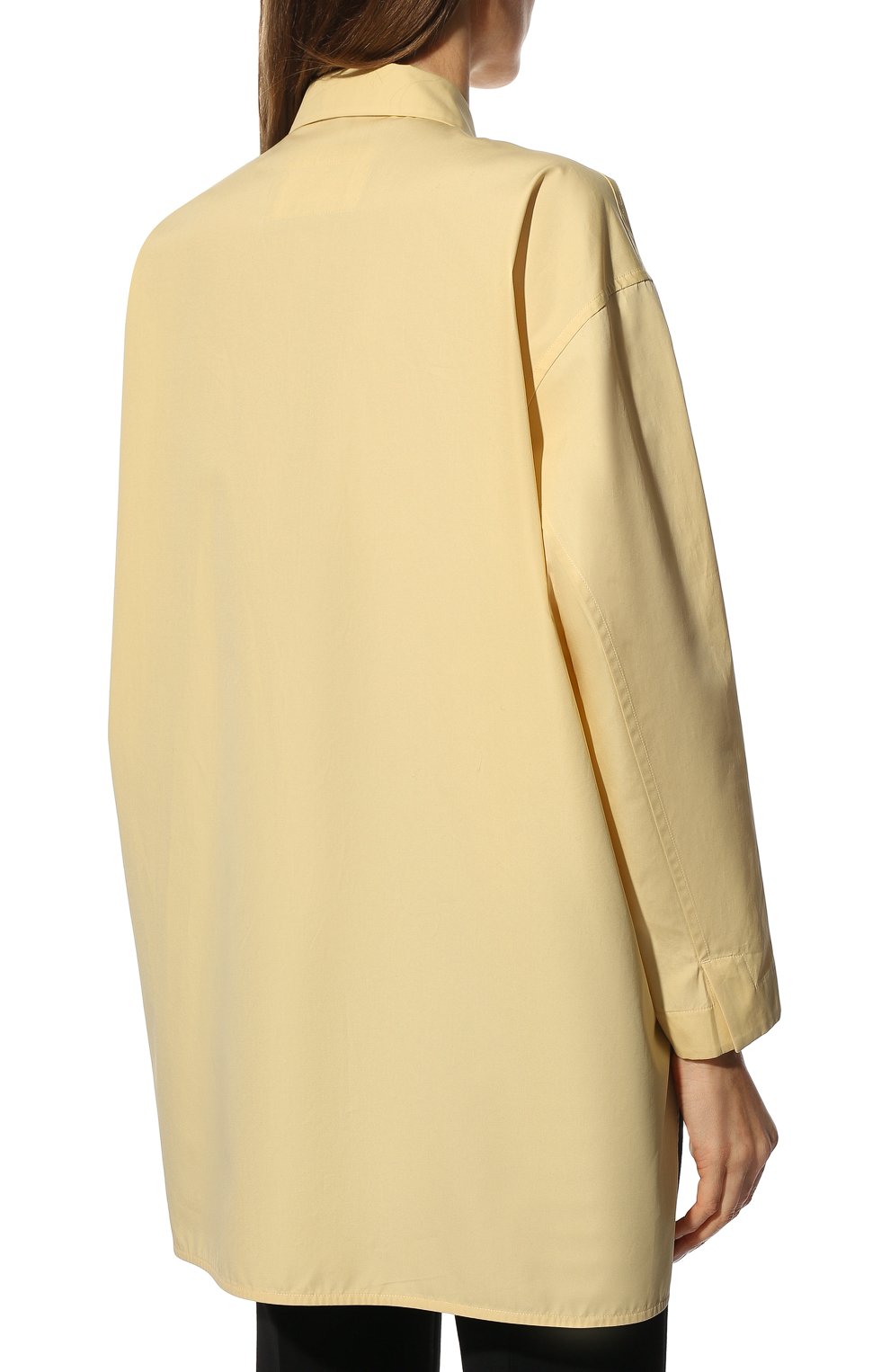 Хлопковая рубашка JIL SANDER, арт. JSPU600105-WU245200, фото 4