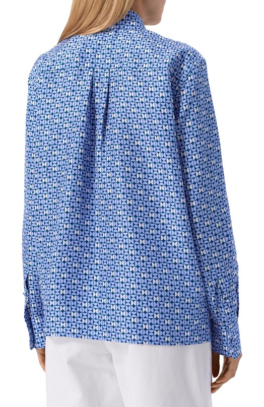 Шелковая рубашка MVST M25.1MW.B006/D10080 Голубой  M25.1MW.B006/D10080 Фото 4