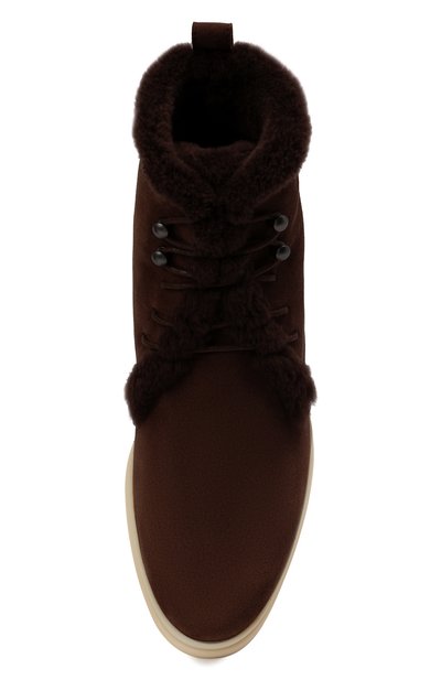 Замшевые ботинки ylvi walk LORO PIANA, арт. FAF9366, фото 5