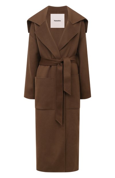 Пальто из шерсти и шелка NANUSHKA, арт. NW24FW0W36378, фото 1