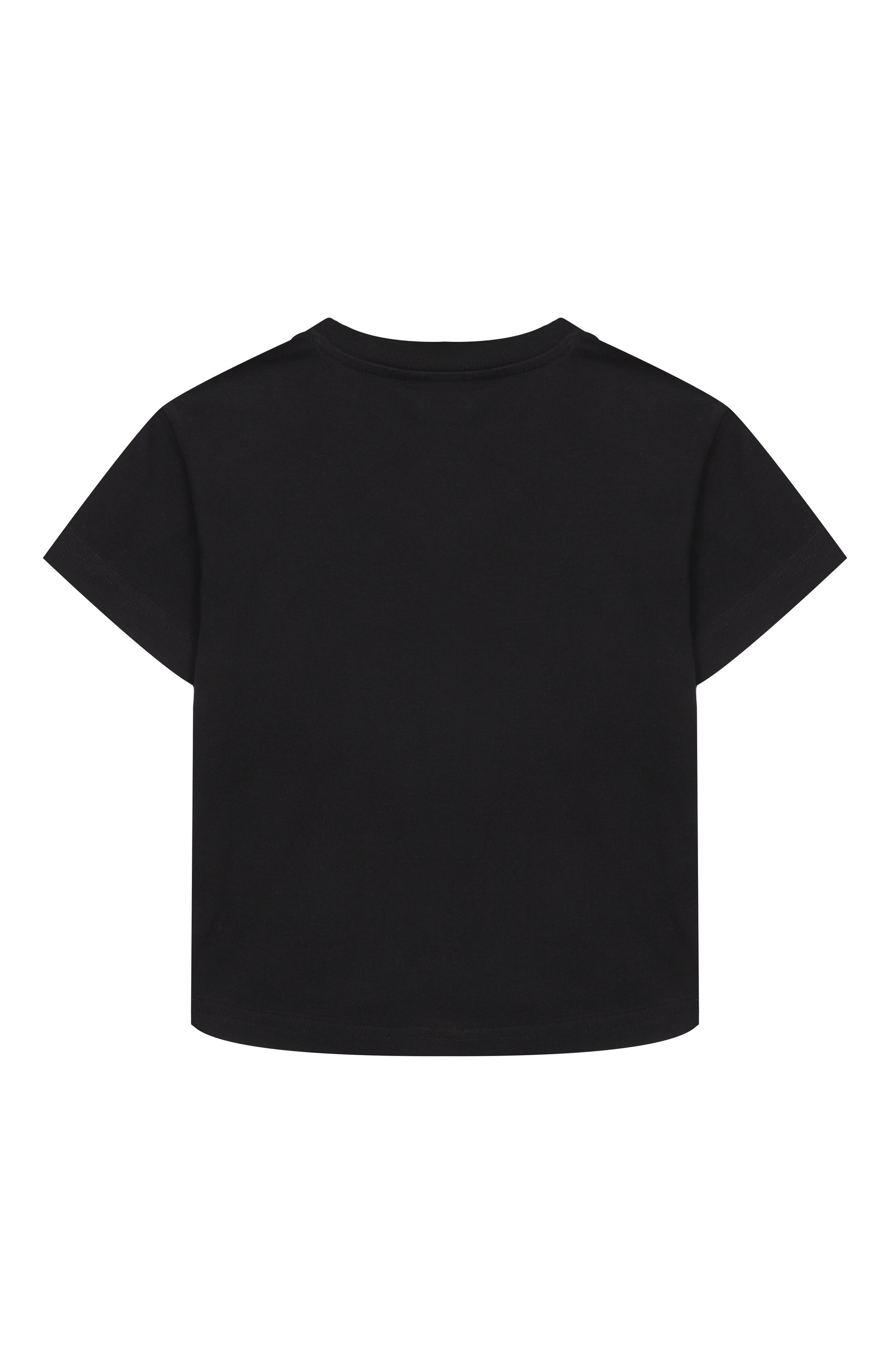 Хлопковая футболка PALM ANGELS черного цвета по цене 10650 руб., арт. PBAA003S26JER001, фото 2 Хлопковая футболка PALM ANGELS, арт. PBAA003S26JER001, фото 2