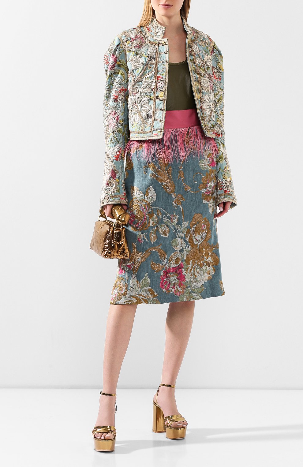 Текстильный пояс SARA ROKA розового цвета по цене 26400 руб., арт. BELT F/C7-SS20/G1, фото 2 Текстильный пояс SARA ROKA, арт. BELT F/C7-SS20/G1, фото 2