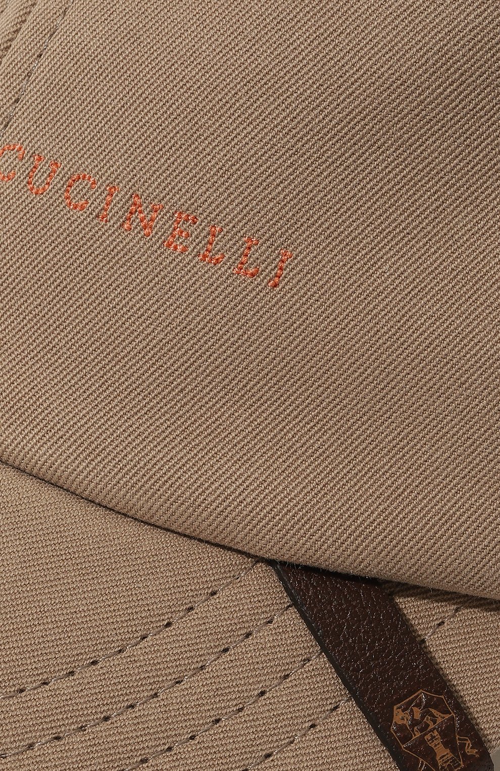 Хлопковая бейсболка BRUNELLO CUCINELLI, арт. M252W9965, фото 4