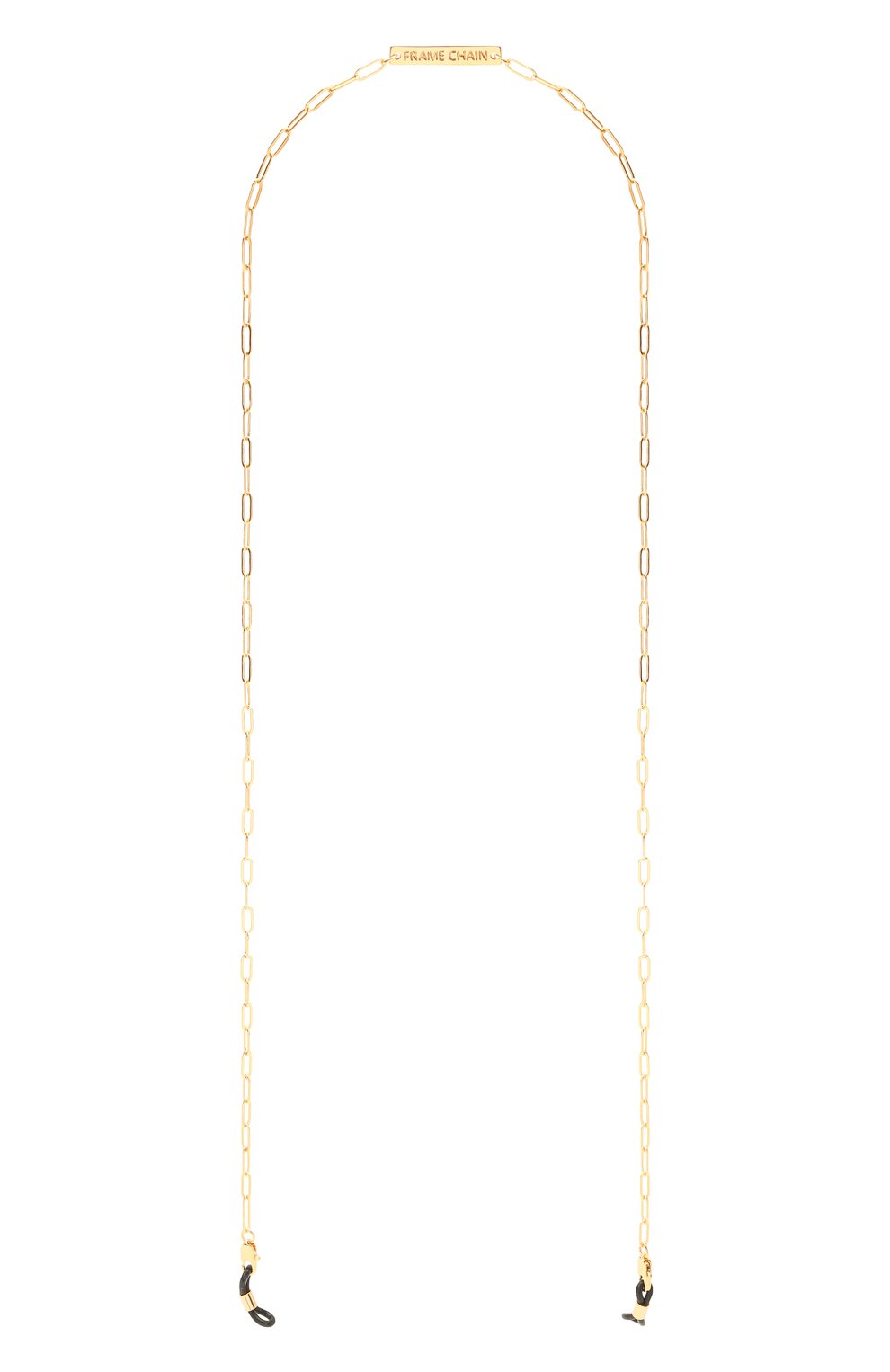 Цепочка для очков FRAME CHAIN, арт. SQUARED YELL0W G0LD, фото 1