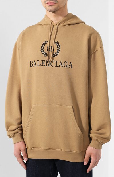 Хлопковое худи BALENCIAGA, арт. 578138/TEV51, фото 3