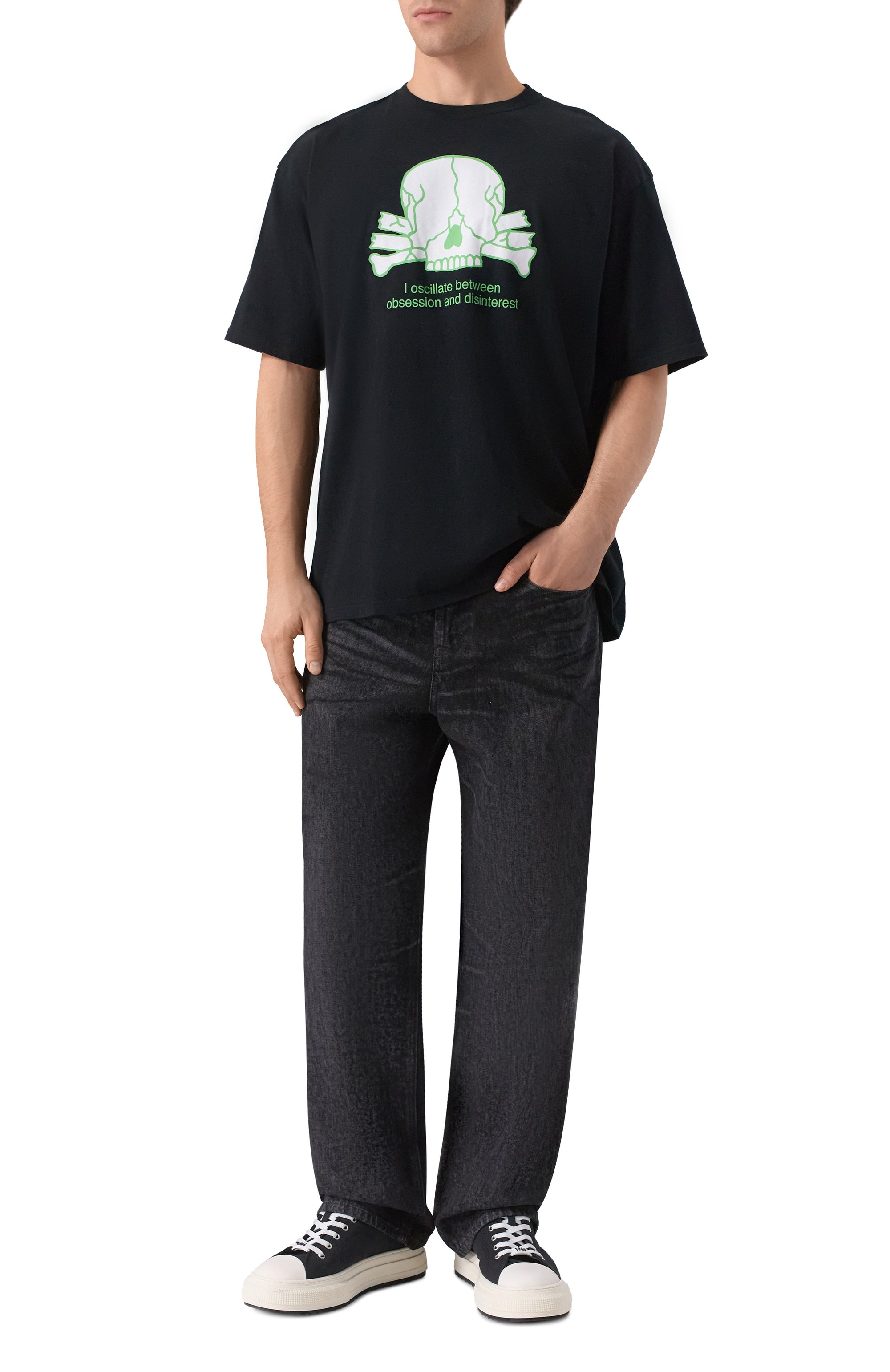 Хлопковая футболка UNDERCOVER, арт. UC2E3805, фото 2