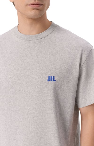 Хлопковая футболка JIL SANDER, арт. J22GC0283/J45048, фото 5