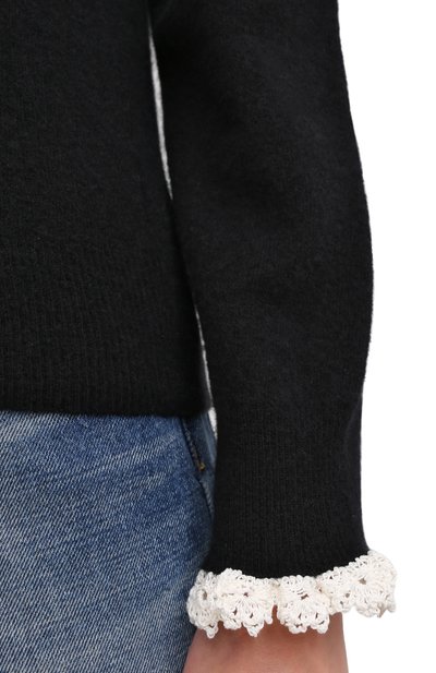Водолазка из шерсти и хлопка CELINE, арт. 2A73E365K, фото 5