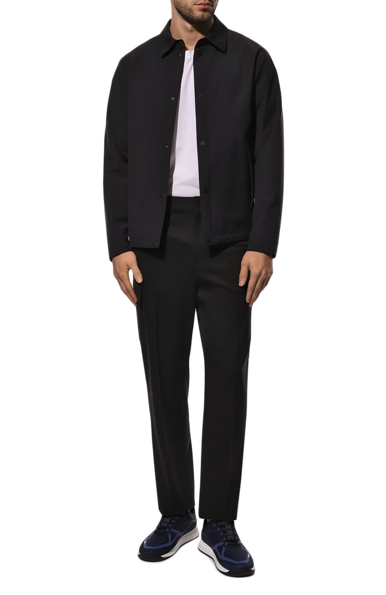 Текстильные кроссовки BOSS, арт. 50487822, фото 2