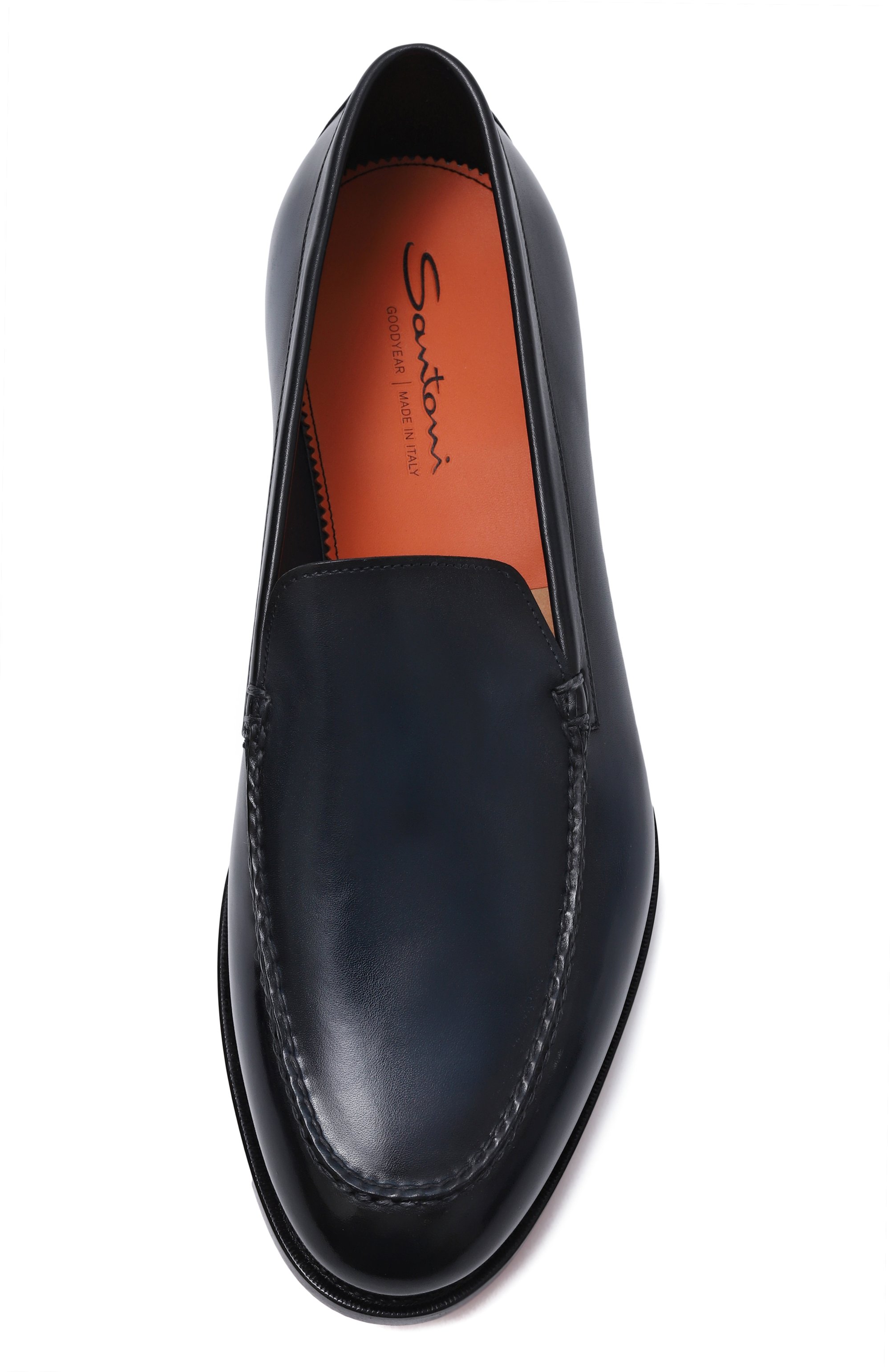 Кожаные лоферы colin SANTONI, арт. MCCG18998PC7HPXX, фото 6