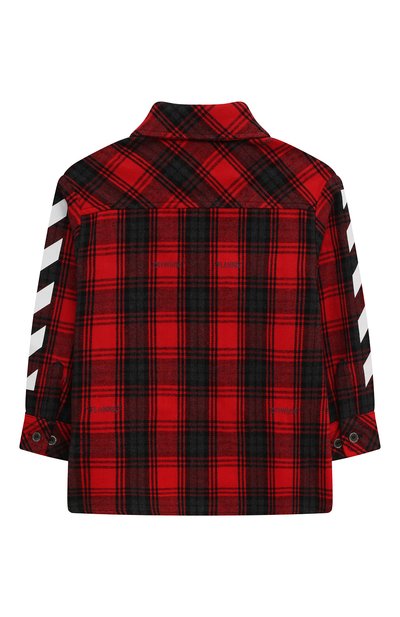 Хлопковая рубашка OFF-WHITE, арт. 0BGA001F23FAB002, фото 2