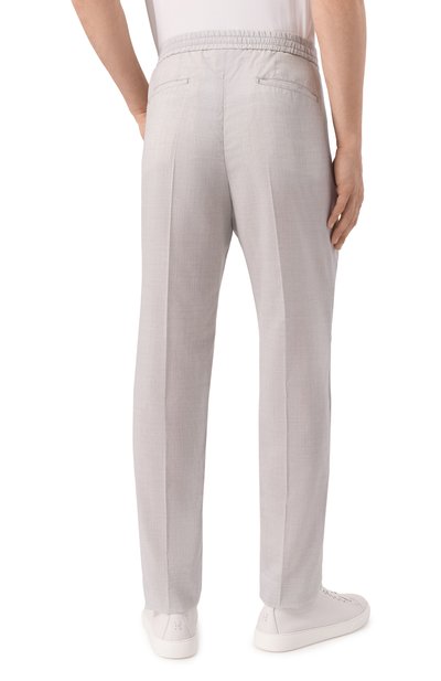 Брюки из шерсти и шелка MARCO PESCAROLO, арт. CHIAIA/5122, фото 4