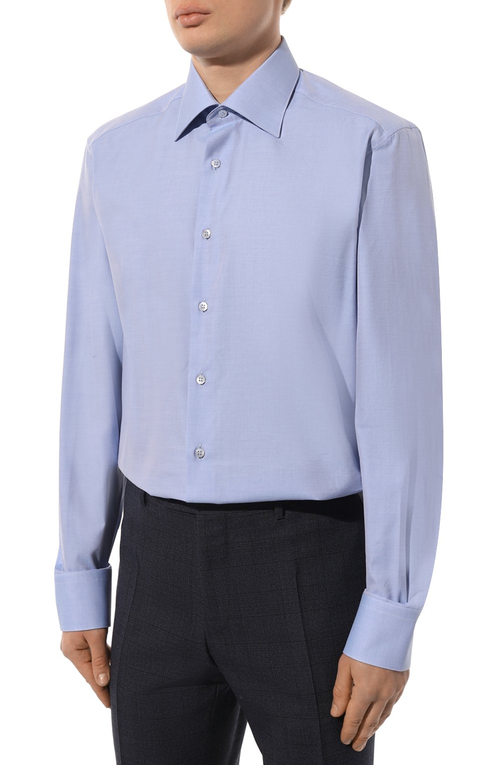 Сорочка из хлопка и шелка STEFANO RICCI, арт. MC003678/R2650, фото 4