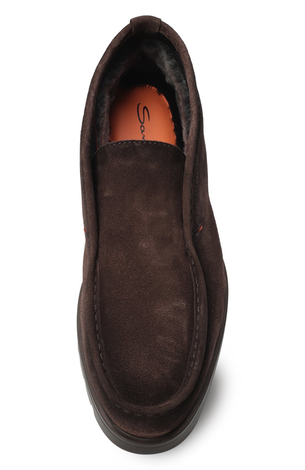 Замшевые ботинки detroit SANTONI, арт. MGDG18891DTRAGEX, фото 6