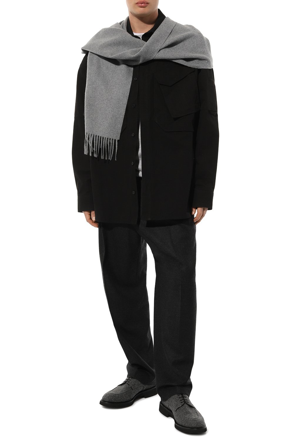 Шарф из кашемира и шелка CANALI, арт. 06/TF00261, фото 3