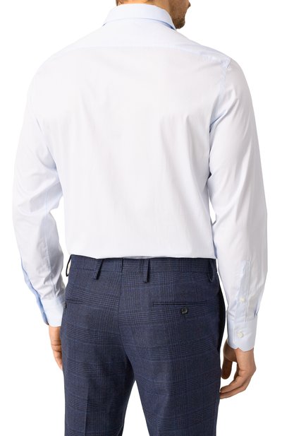 Хлопковая сорочка ZEGNA, арт. 701524A7/9MS0BA, фото 4