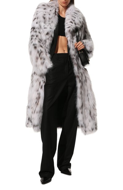 Шуба из меха рыси VALENTINO, арт. WF3FA7448CF, фото 2