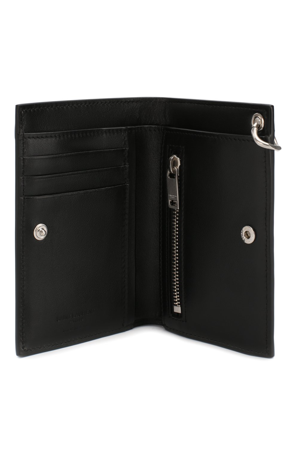 Кожаное портмоне SAINT LAURENT, арт. 606928/0VGUE, фото 3