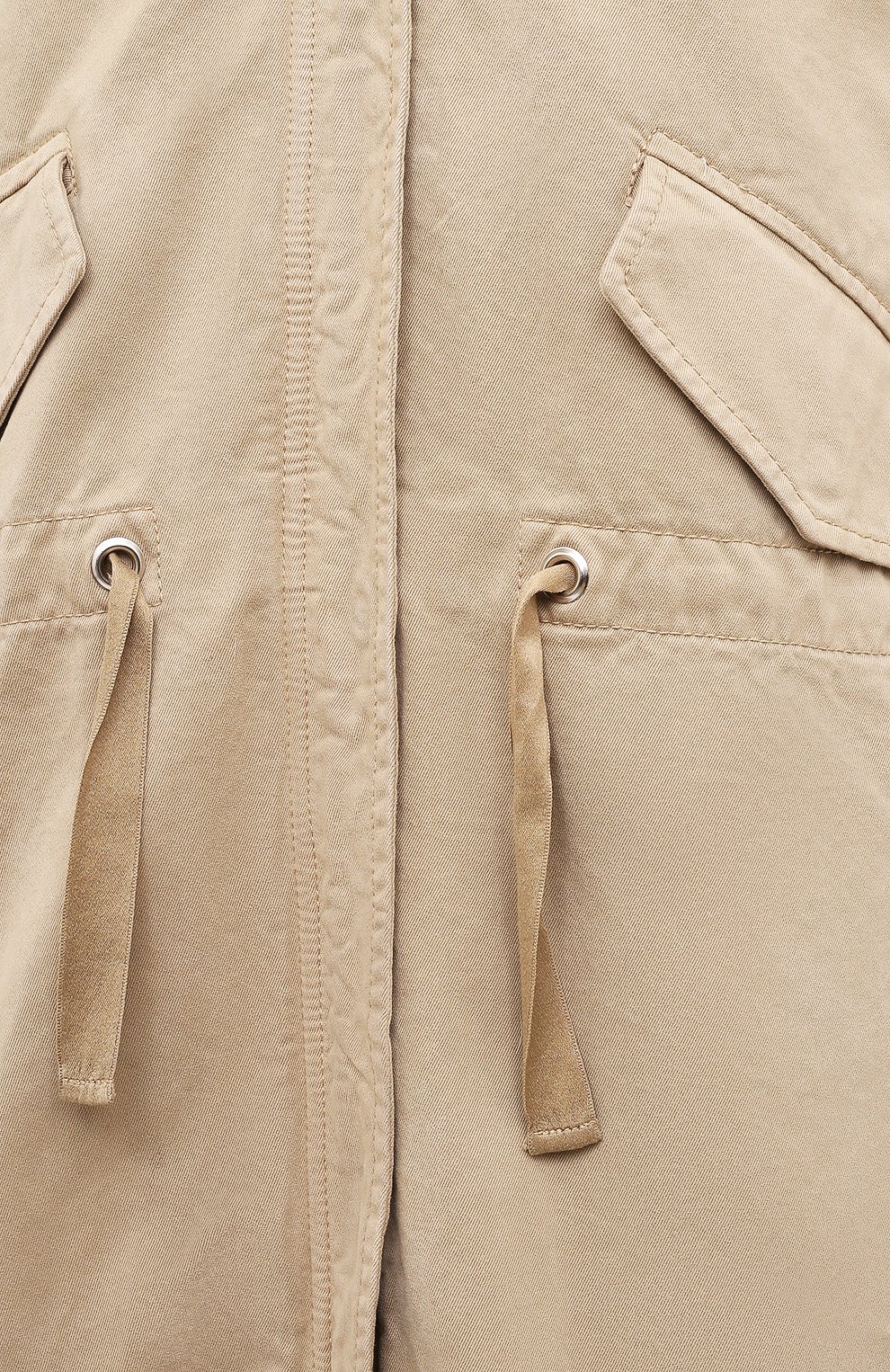 Парка с меховой подкладкой LEMPELIUS бежевого цвета по цене 174500 руб., арт. 6000/279RCS25, фото 5 Парка с меховой подкладкой LEMPELIUS, арт. 6000/279RCS25, фото 5