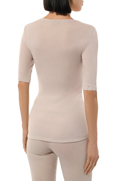 Футболка из шерсти и шелка HANRO, арт. 070913, фото 4