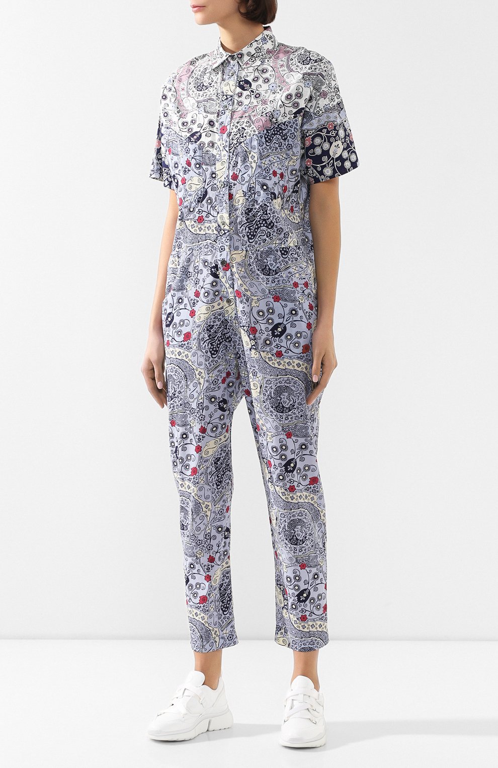 Хлопковый комбинезон ISABEL MARANT ETOILE, арт. CB0253-20P026E/UDENA, фото 3