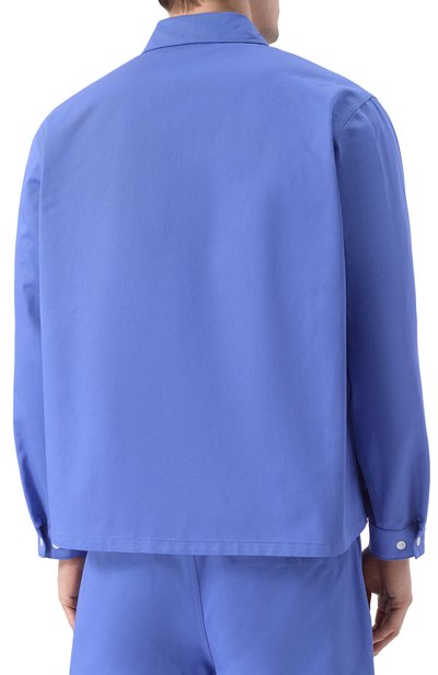 Хлопковая куртка-рубашка MARNI, арт. CUMU0297S0/UTC311, фото 4