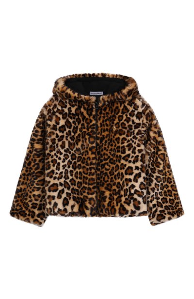 Шуба из экомеха DOLCE & GABBANA, арт. L52B09/FUPU8