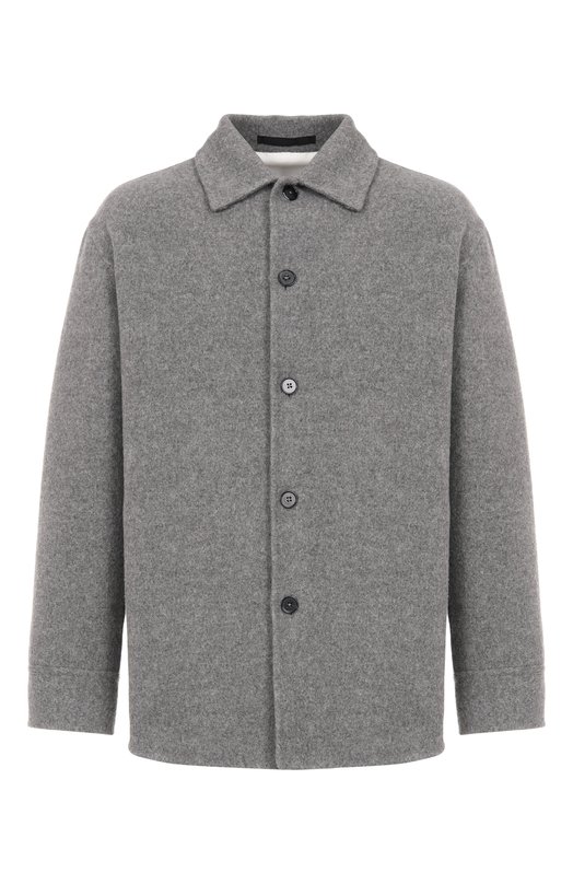 Шерстяная куртка-рубашка Jil Sander J23BN0006-J40020 Серый J23BN0006-J40020