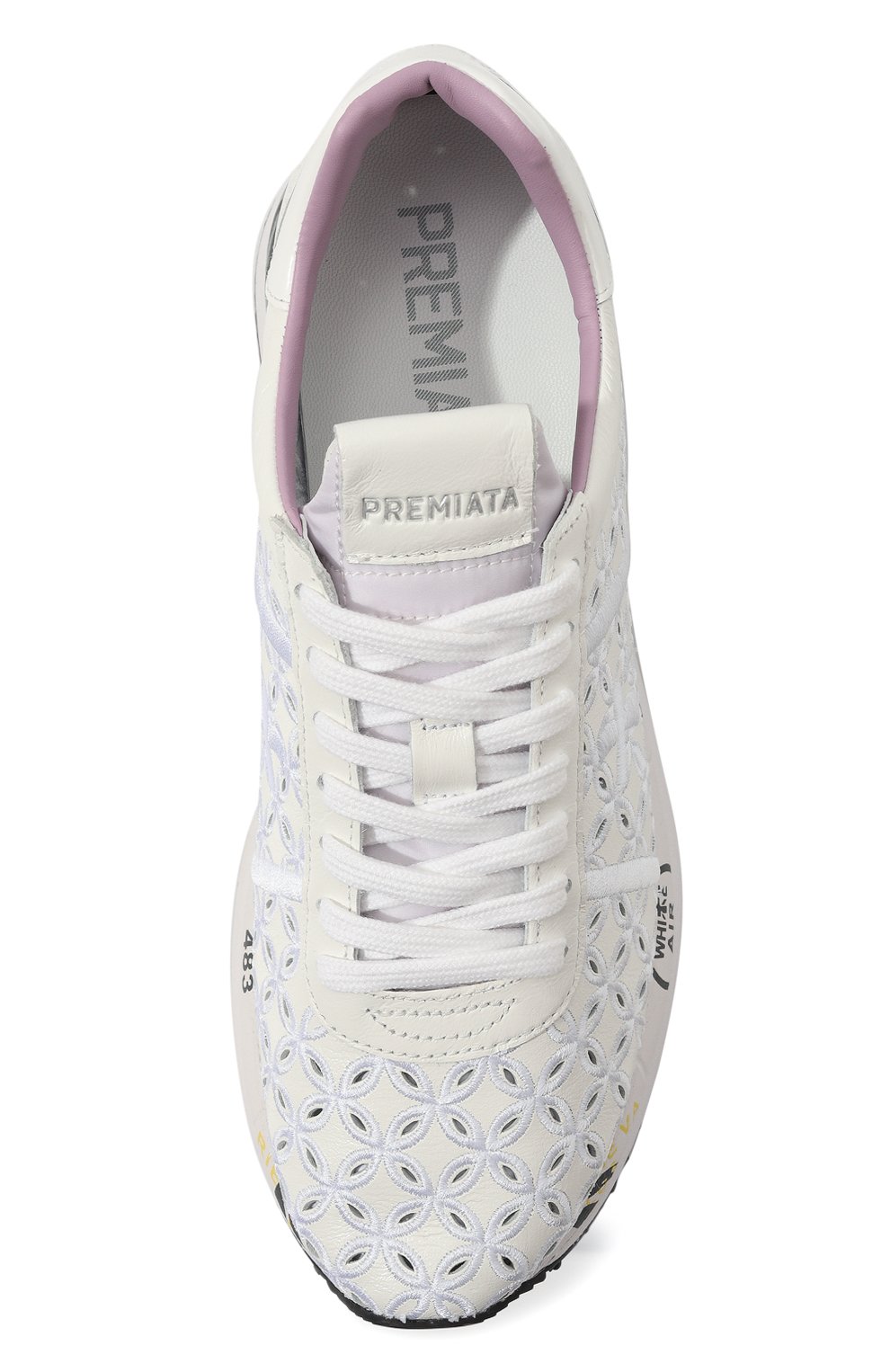 Кожаные кроссовки conny PREMIATA, арт. C0NNY/VAR 6749, фото 6