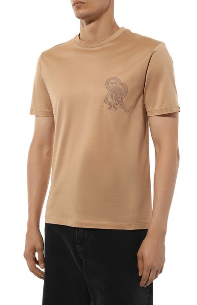 Хлопковая футболка  STEFANO RICCI, арт. MNH4103000/TE0001, фото 3