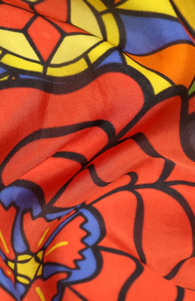Шелковый платок витражи GOURJI, арт. T27VITR7RRD/1, фото 3